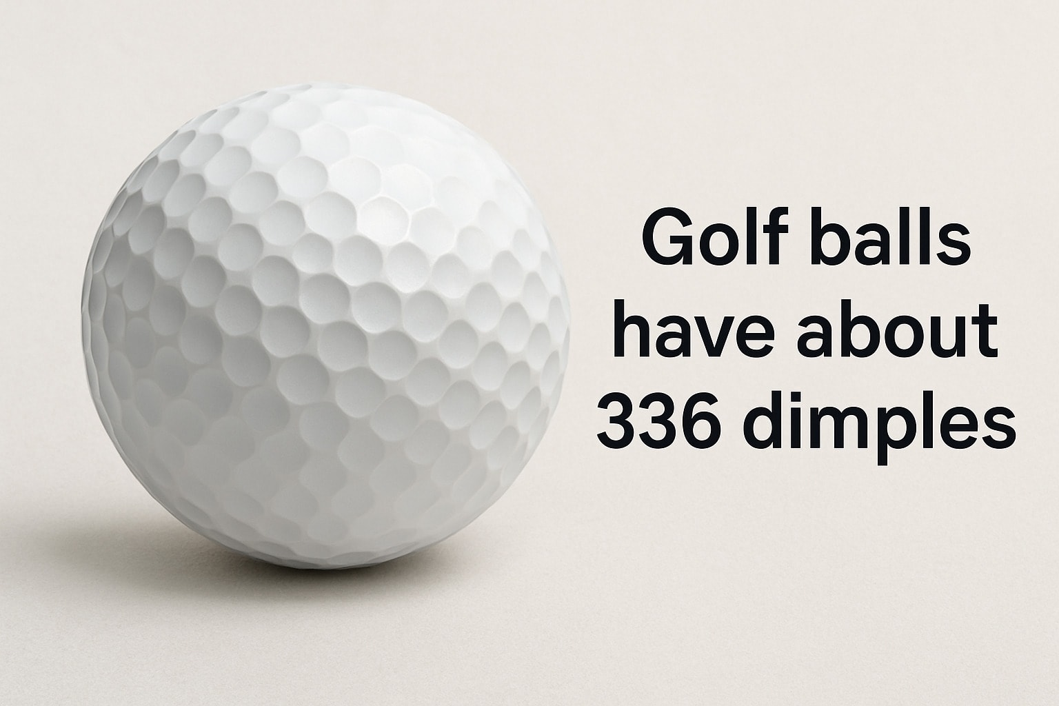 Close-up of a golf ball showing its dimples. Close-up of a golf ball showing its dimples.