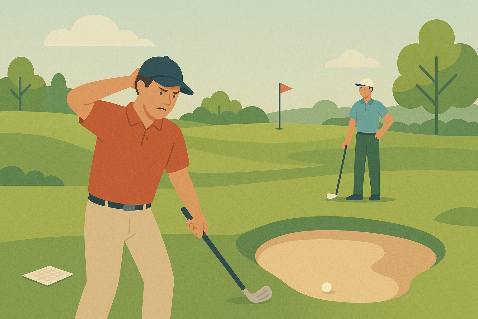 Mistake: playing too aggressively early in match play Mistake: playing too aggressively early in match play