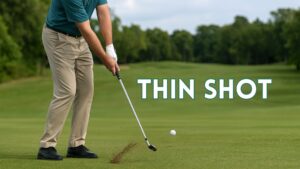 Thin Shot in Golf: Meaning, Causes & How to Fix It