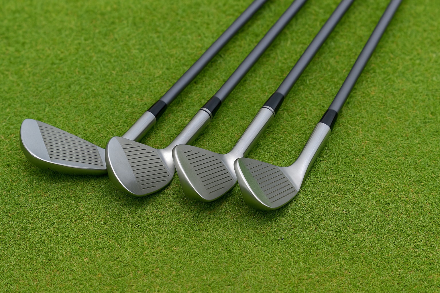 Wedges and short irons commonly used for chip shots Wedges and short irons commonly used for chip shots