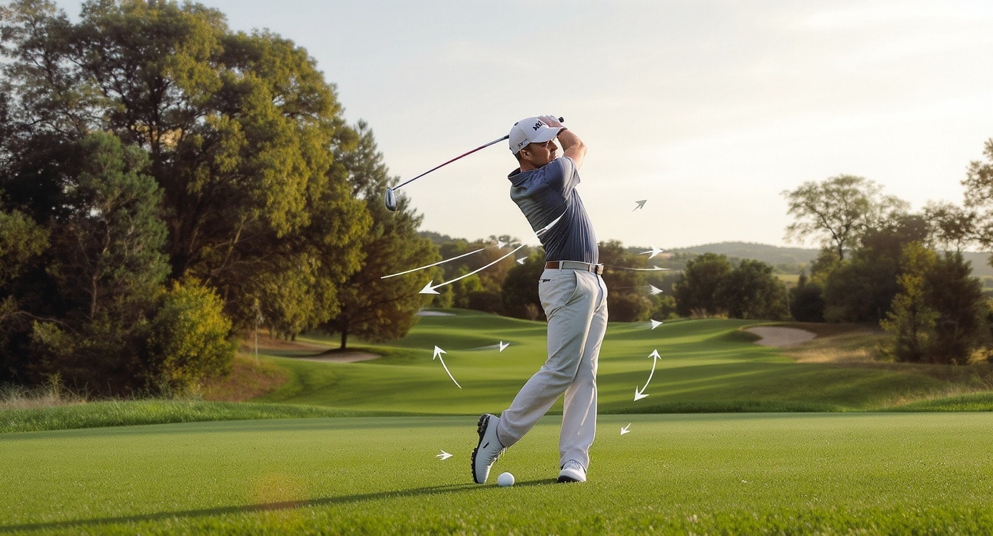 Proper chin position supports free shoulder rotation and a strong, balanced finish. Proper chin position supports free shoulder rotation and a strong, balanced finish.