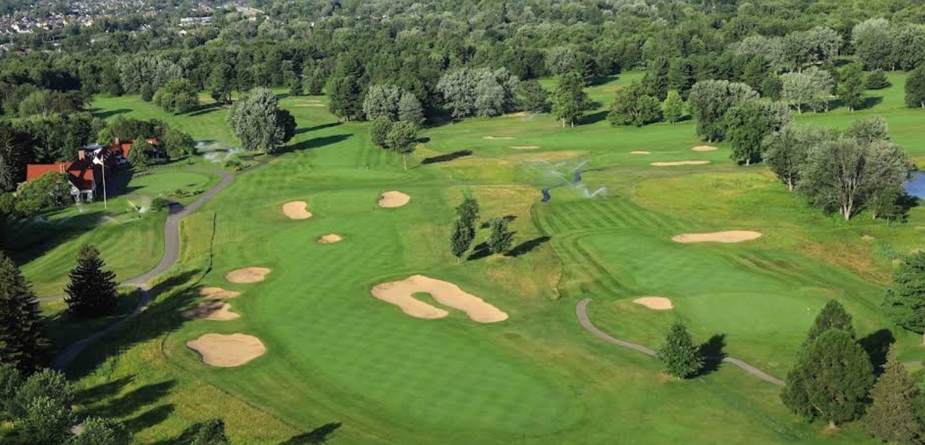 An aerial view of Mount Bruno Country Club An aerial view of Mount Bruno Country Club