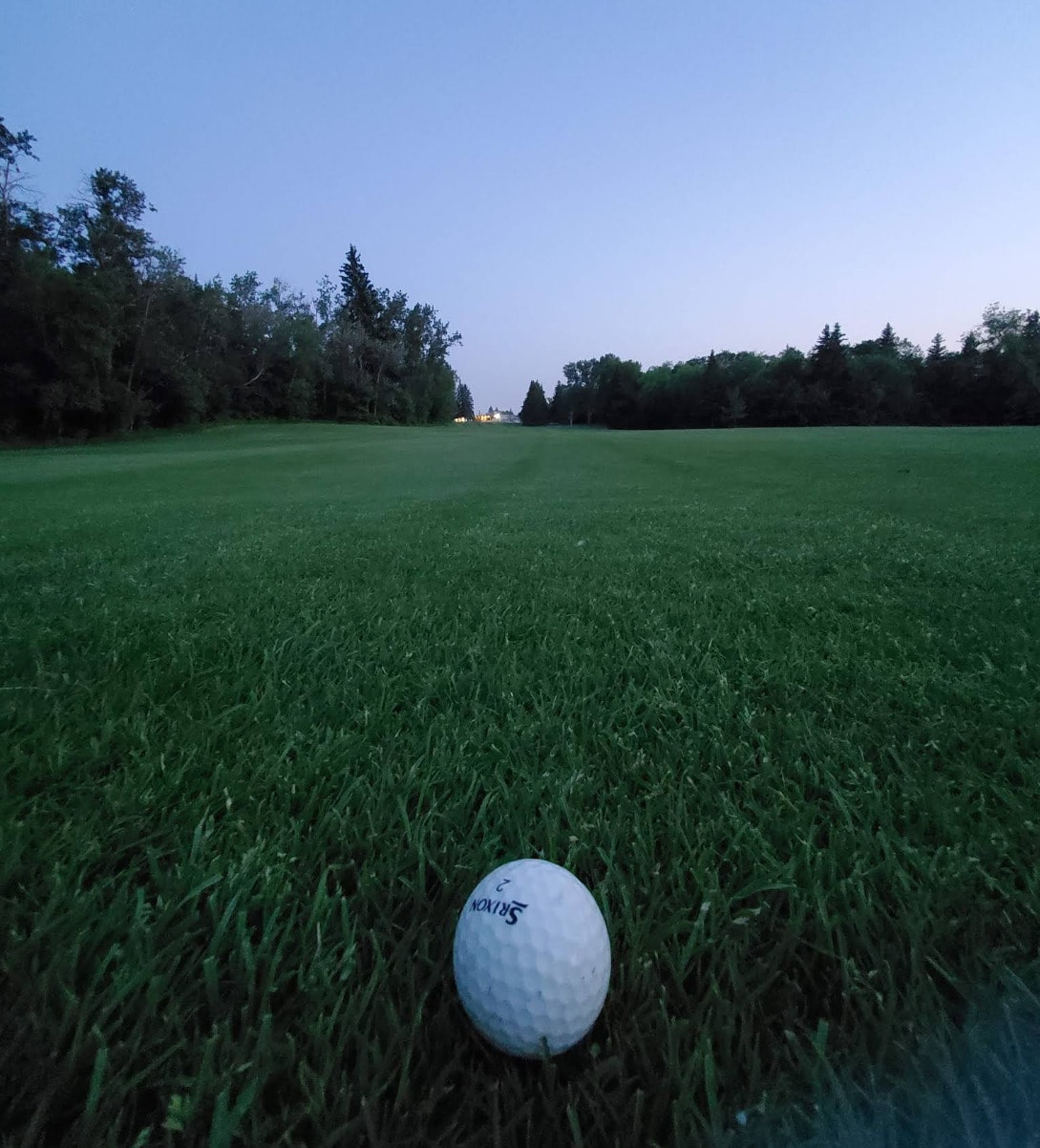 Dusk settles over the fairway as a lone golf ball waits for the next shot at Cooke Municipal Golf Course in Prince Albert. Dusk settles over the fairway as a lone golf ball waits for the next shot at Cooke Municipal Golf Course in Prince Albert.