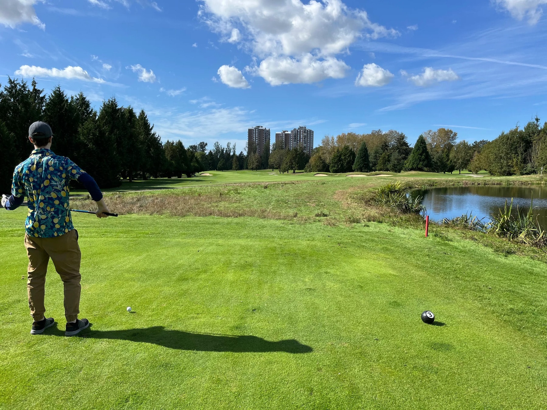 Locked in and eyeing the fairway—Langara’s signature views and sneaky water hazards don’t forgive hesitation. Swing committed, or bring a towel. Locked in and eyeing the fairway—Langara’s signature views and sneaky water hazards don’t forgive hesitation. Swing committed, or bring a towel.