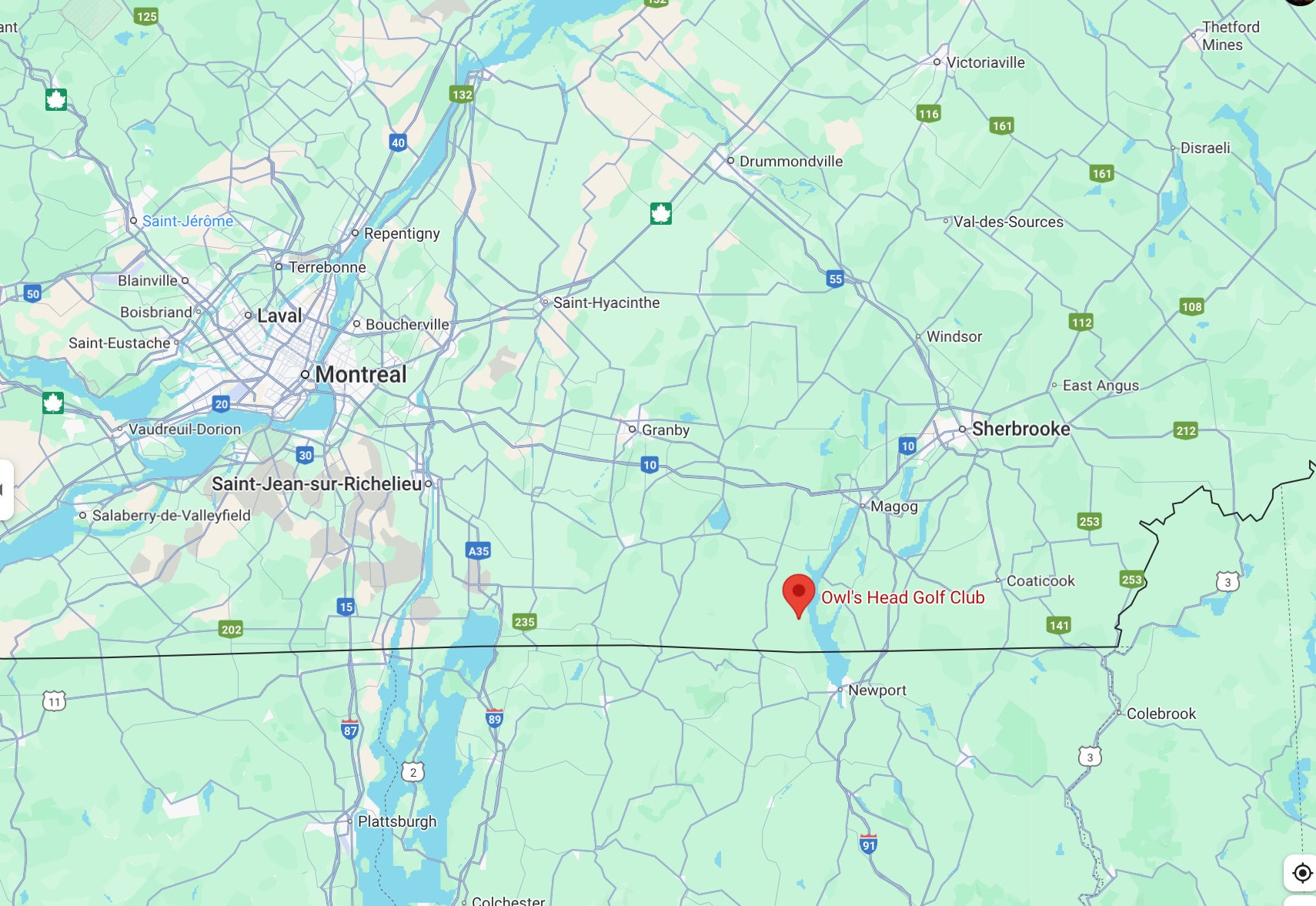 Owl’s Head Golf Club sits on the shores of Lake Memphrémagog, surrounded by mountains and breathtaking scenery in Quebec’s Eastern Townships. Owl’s Head Golf Club sits on the shores of Lake Memphrémagog, surrounded by mountains and breathtaking scenery in Quebec’s Eastern Townships.